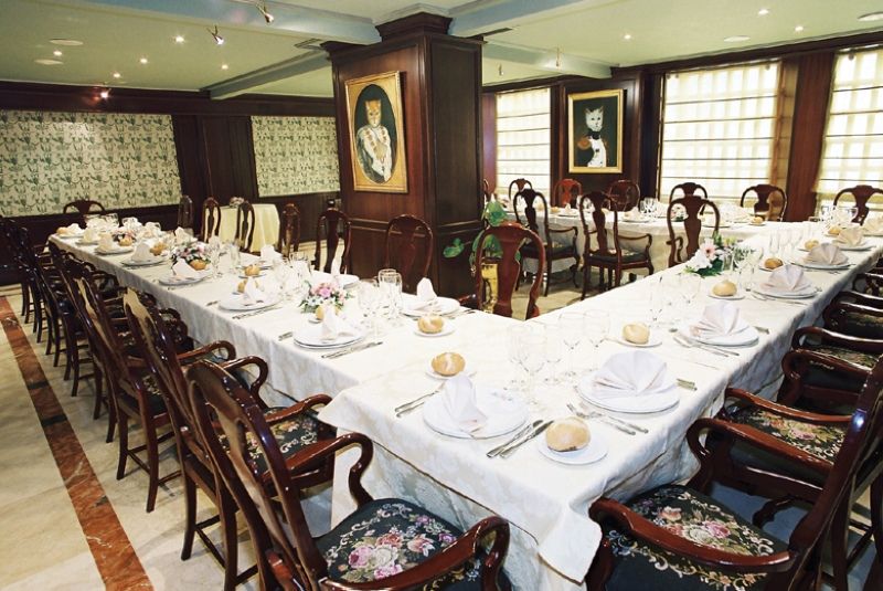 ホテル Rice Reyes Catolicos Burgo レストラン 写真